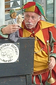 Hofnarr mit Ruber