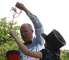 Zauberseil fliegt hoch...